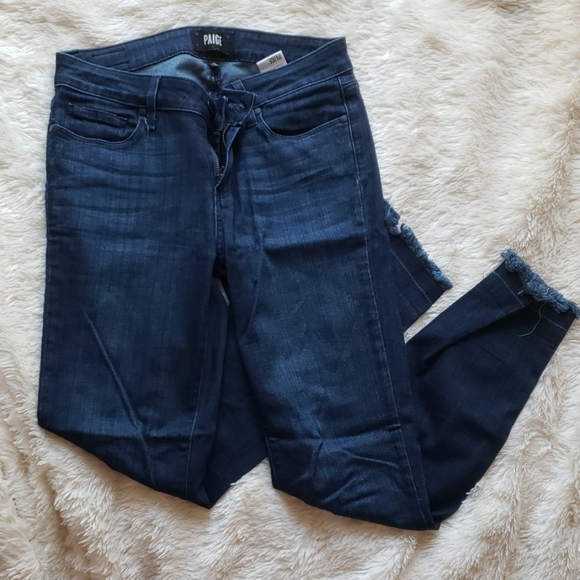 Paige Verdugo Crop Jeans - Picture 1 of 5